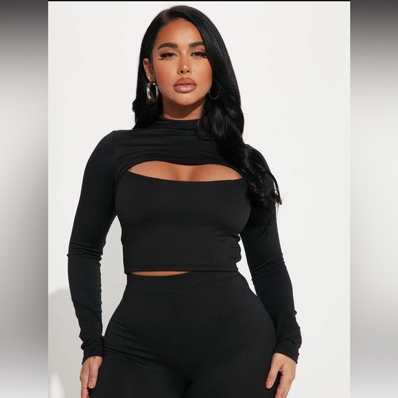 Fashion Nova Baddie On The Go Top NWT Small - Picture 2 of 8